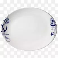 盘子瓷盘餐具钴蓝板-空若网 盘子瓷盘餐具钴蓝板-空若网