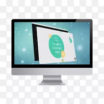 电脑显示器桌面壁纸多媒体演示.演示动画-空若网 电脑显示器桌面壁纸多媒体演示.演示动画-空若网