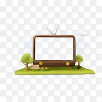 卡通电视下载插图-电视-空若网 卡通电视下载插图-电视-空若网