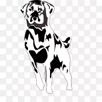 达尔马提亚狗夹艺术-小狗-空若网 达尔马提亚狗夹艺术-小狗-空若网