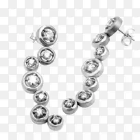 耳环银宝石体珠宝.银-空若网 耳环银宝石体珠宝.银-空若网