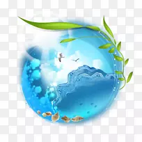 下载底座蓝色水球-空若网 下载底座蓝色水球-空若网