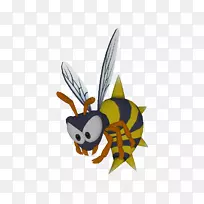 蜜蜂卡通-蜜蜂-空若网 蜜蜂卡通-蜜蜂-空若网