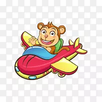 卡通车辆插图-飞猴-空若网 卡通车辆插图-飞猴-空若网