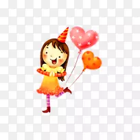 生日卡通娃娃-空若网 生日卡通娃娃-空若网