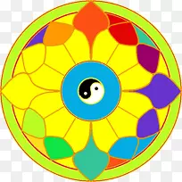 对称圆花夹艺术圆圈-空若网 对称圆花夹艺术圆圈-空若网