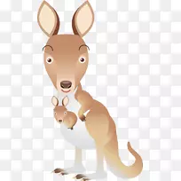 澳大利亚麝香鼠袋鼠剪贴画袋鼠-空若网 澳大利亚麝香鼠袋鼠剪贴画袋鼠-空若网