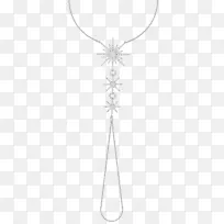 项链身体珠宝魅力和吊坠.手链-空若网 项链身体珠宝魅力和吊坠.手链-空若网