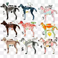 犬科狗野生动物线夹艺术-狗-空若网 犬科狗野生动物线夹艺术-狗-空若网