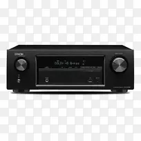 AV接收器Denon avr-x520bt家庭影院系统5.1环绕声播放器-空若网 AV接收器Denon avr-x520bt家庭影院系统5.1环绕声播放器-空若网