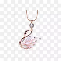 吊坠项链宝石珠宝-天鹅式项链-空若网 吊坠项链宝石珠宝-天鹅式项链-空若网