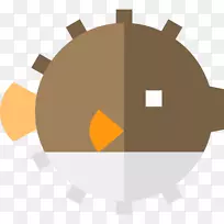 圆鼻角剪贴画圈-空若网 圆鼻角剪贴画圈-空若网