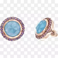 青绿色耳环体珠宝银首饰-空若网 青绿色耳环体珠宝银首饰-空若网