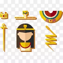 埃及图标-载体埃及艳后蛇-空若网 埃及图标-载体埃及艳后蛇-空若网