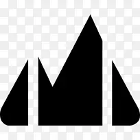 三角白色品牌字体-三角形-空若网 三角白色品牌字体-三角形-空若网