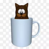 猫科摄影插图-杯子里的猫鼻子-空若网 猫科摄影插图-杯子里的猫鼻子-空若网