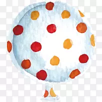 气球水彩画生日-手绘水彩画彩蛋-空若网 气球水彩画生日-手绘水彩画彩蛋-空若网