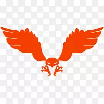 标志红尾鹰标志剪辑艺术.符号-空若网 标志红尾鹰标志剪辑艺术.符号-空若网