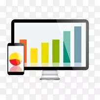 数据分析计算机图标分析.-空若网 数据分析计算机图标分析.-空若网