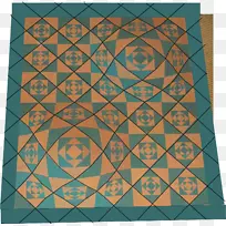 棉被对称纺织纹样线-空若网 棉被对称纺织纹样线-空若网