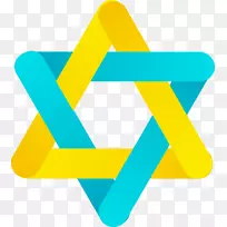 三角形标志图标-彩色渐变三角形-空若网 三角形标志图标-彩色渐变三角形-空若网