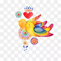 水彩画剪贴画-空若网 水彩画剪贴画-空若网