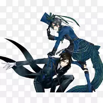 赛尔幻影蜂巢塞巴斯蒂安米凯利斯黑色管家服装扮演-空若网 赛尔幻影蜂巢塞巴斯蒂安米凯利斯黑色管家服装扮演-空若网