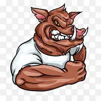 野猪标志-设计-空若网 野猪标志-设计-空若网