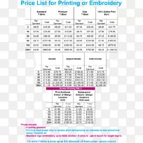 行字体-价格表-空若网 行字体-价格表-空若网