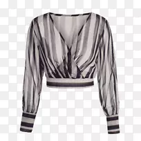 上衣白色袖子裁剪上衣-空若网 上衣白色袖子裁剪上衣-空若网