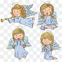 天使动画剪贴画-天使-空若网 天使动画剪贴画-天使-空若网