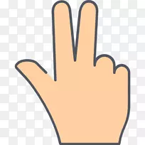 拇指信号手势计算机图标.手-空若网 拇指信号手势计算机图标.手-空若网