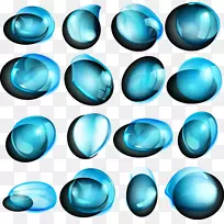 蓝滴圆-蓝梦水滴-空若网 蓝滴圆-蓝梦水滴-空若网