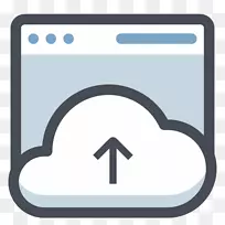 电脑图标下载上载云计算-空若网 电脑图标下载上载云计算-空若网