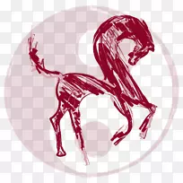 马画摄影插图.马画的马神-空若网 马画摄影插图.马画的马神-空若网