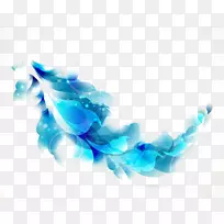 蓝色羽毛-空若网 蓝色羽毛-空若网