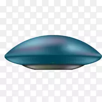玻璃塑料-蓝色UFO-空若网 玻璃塑料-蓝色UFO-空若网