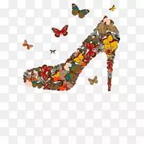 ipad迷你笔记本电脑专业戴尔电脑案例-蝴蝶高跟鞋-空若网 ipad迷你笔记本电脑专业戴尔电脑案例-蝴蝶高跟鞋-空若网