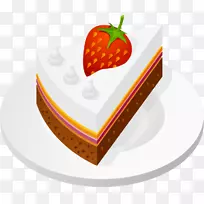 生日蛋糕甜点草莓奶油蛋糕-空若网 生日蛋糕甜点草莓奶油蛋糕-空若网