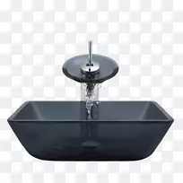 水龙头水槽浴室玻璃方形玻璃-空若网 水龙头水槽浴室玻璃方形玻璃-空若网
