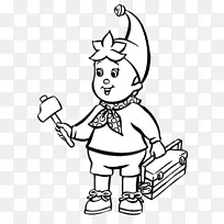 诺迪大耳朵动画书-一个拿着锤子的小男孩-空若网 诺迪大耳朵动画书-一个拿着锤子的小男孩-空若网