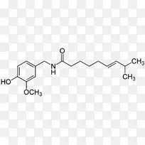 二氢辣椒素化学式分子结构式-科学-空若网 二氢辣椒素化学式分子结构式-科学-空若网