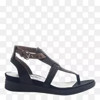 凉鞋翻盖皮装平底鞋-空若网 凉鞋翻盖皮装平底鞋-空若网