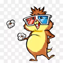 鸟嘴食物卡通剪贴画-空若网 鸟嘴食物卡通剪贴画-空若网