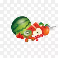 西瓜果图-水果搏斗-空若网 西瓜果图-水果搏斗-空若网