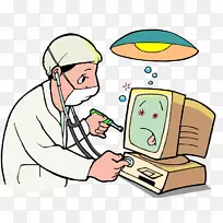 笔记本电脑维修技师剪贴画.笔记本电脑-空若网 笔记本电脑维修技师剪贴画.笔记本电脑-空若网