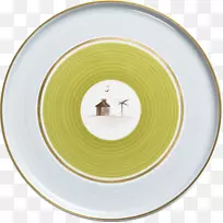 碟子绿色餐具.板-空若网 碟子绿色餐具.板-空若网