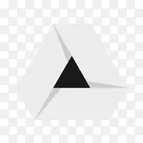 标志三角形白色设计-空若网 标志三角形白色设计-空若网