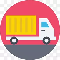 卡车电脑图标封装后记-送货车-空若网 卡车电脑图标封装后记-送货车-空若网