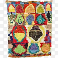 羊毛针织品矩形地板.摩洛哥图案-空若网 羊毛针织品矩形地板.摩洛哥图案-空若网